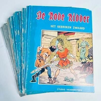 23 strips van De rode ridder, Boeken, Stripverhalen, Gelezen, Meerdere stripboeken, Ophalen