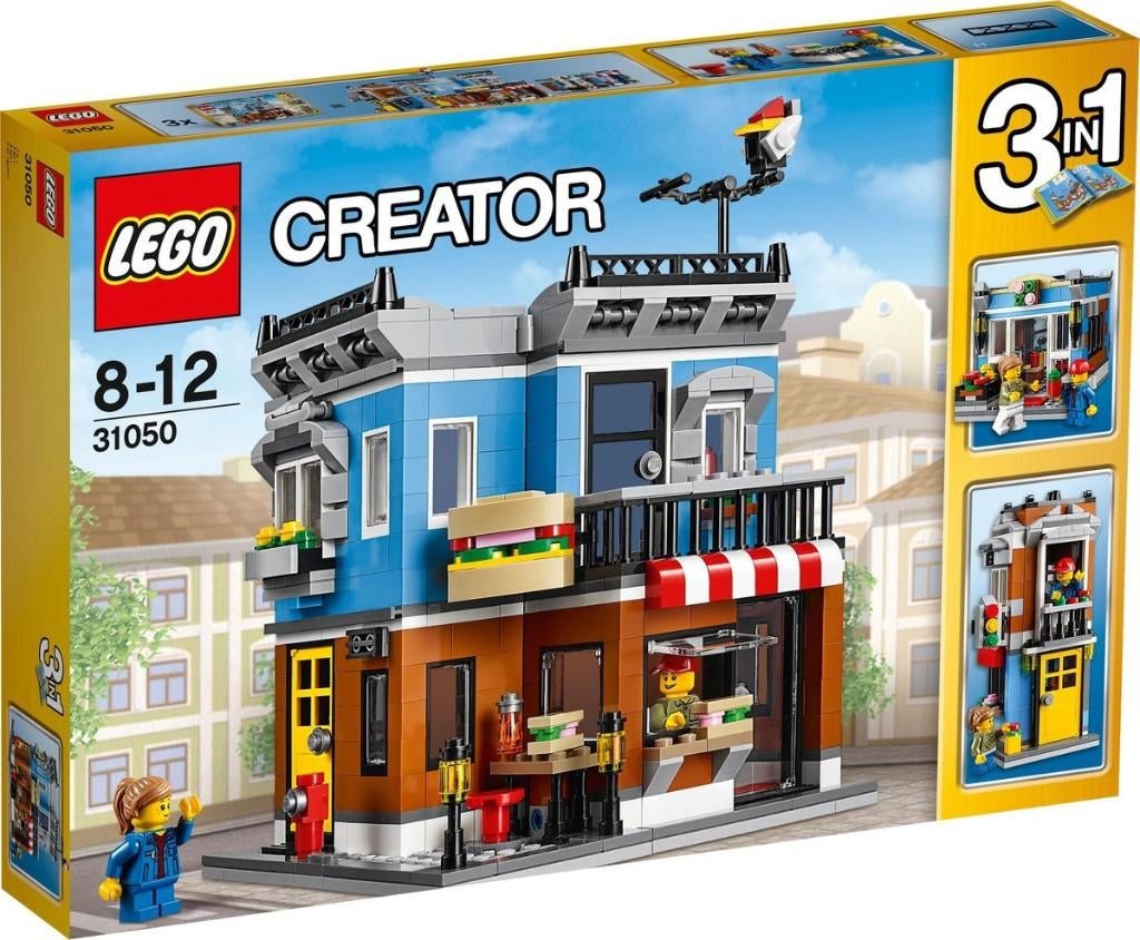 Lego Creator 3-in-1 31050 Hoekrestaurant (2015), Kinderen en Baby's, Speelgoed | Duplo en Lego, Nieuw, Lego, Complete set, Compleet