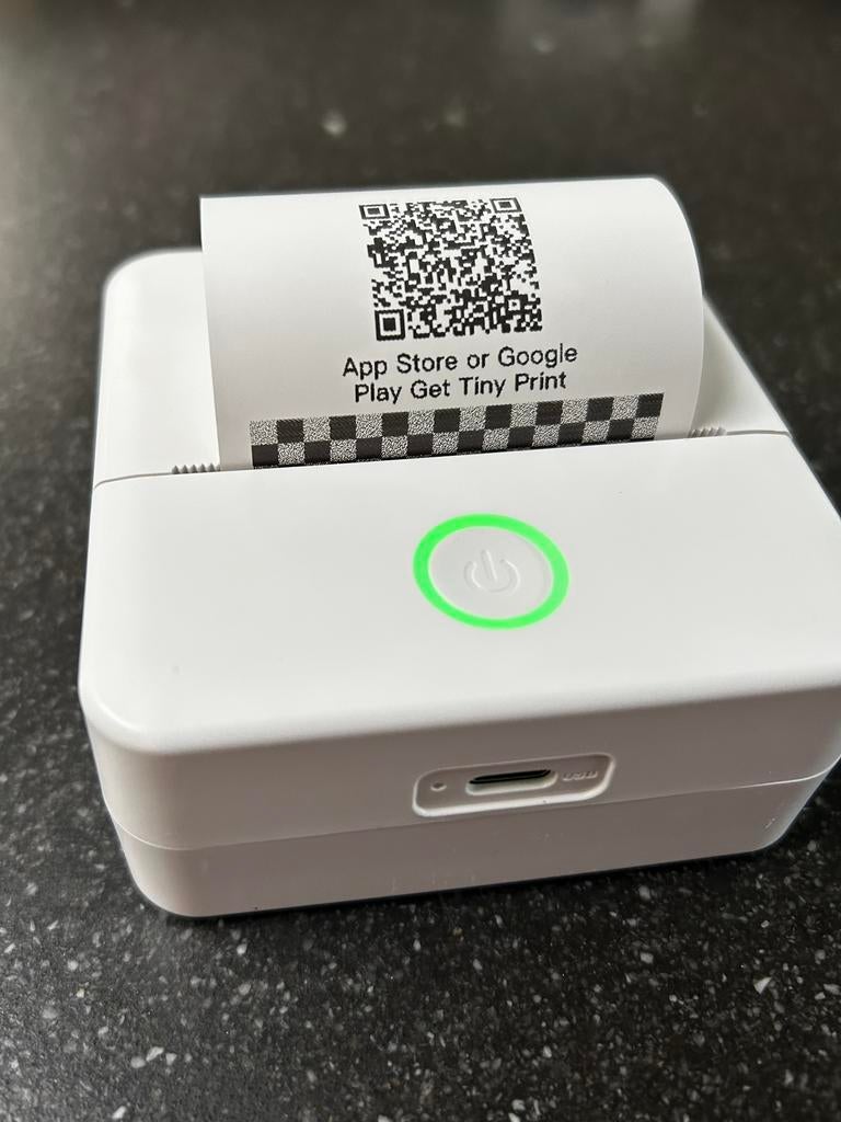 Mini draagbare printer, Verzenden, Zo goed als nieuw