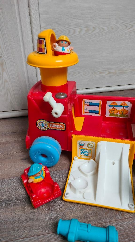 Loopauto brandweer auto, Ophalen