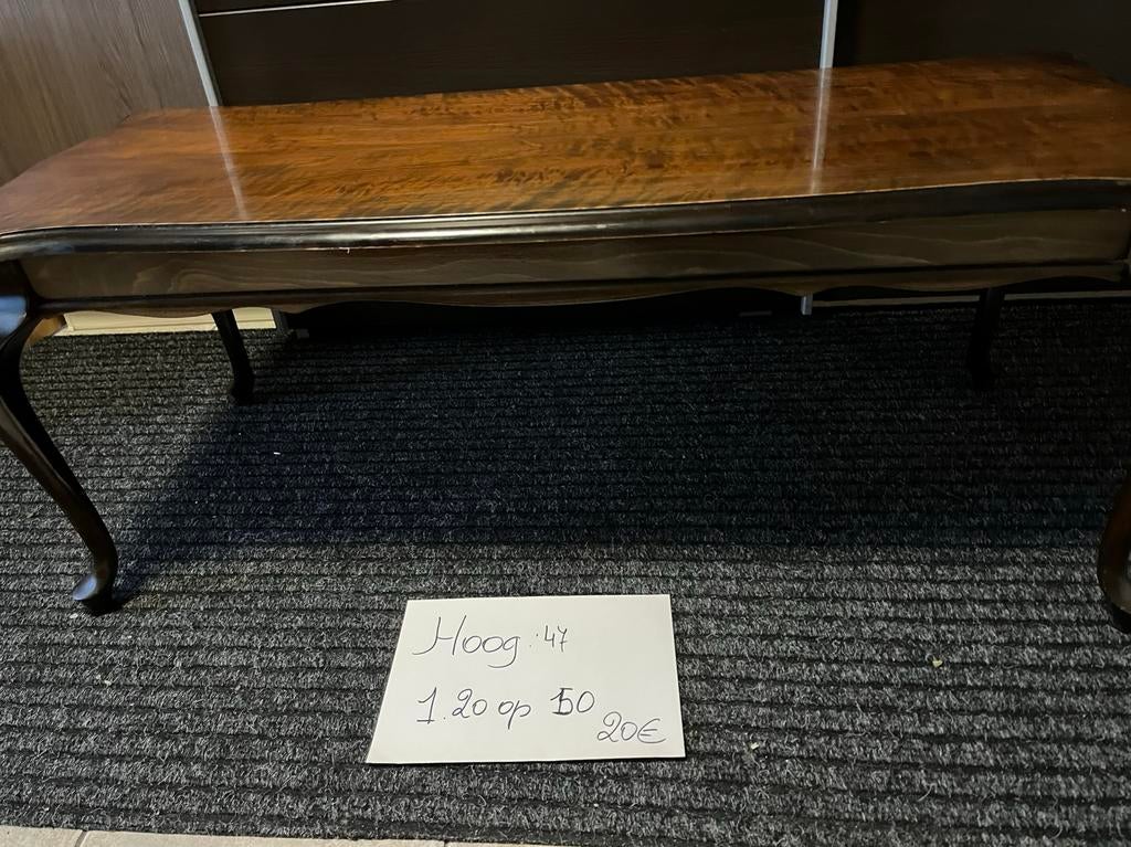 Salontafel en klein tafeltje, Antiek en Kunst, Ophalen