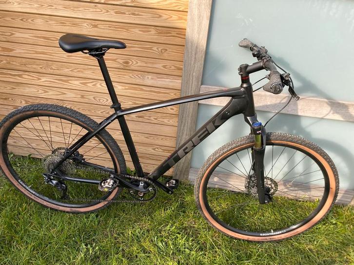 Trek hybride fiets, Fietsen en Brommers, Fietsen | Heren | Sportfietsen en Toerfietsen, Zo goed als nieuw, Overige merken, Vering