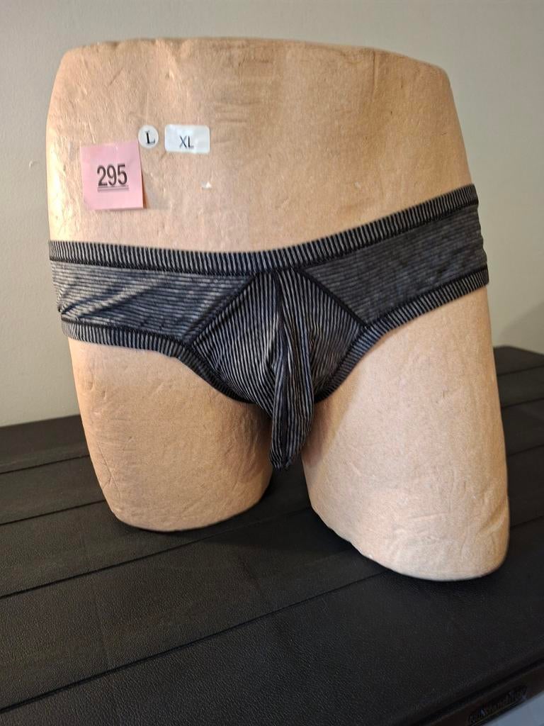 Grijze laagbouw heren slip, Verzenden, Slip