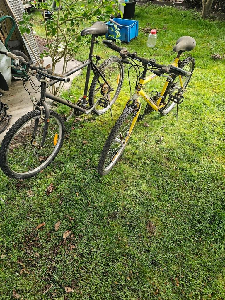 2 Mountainbike's, Ophalen