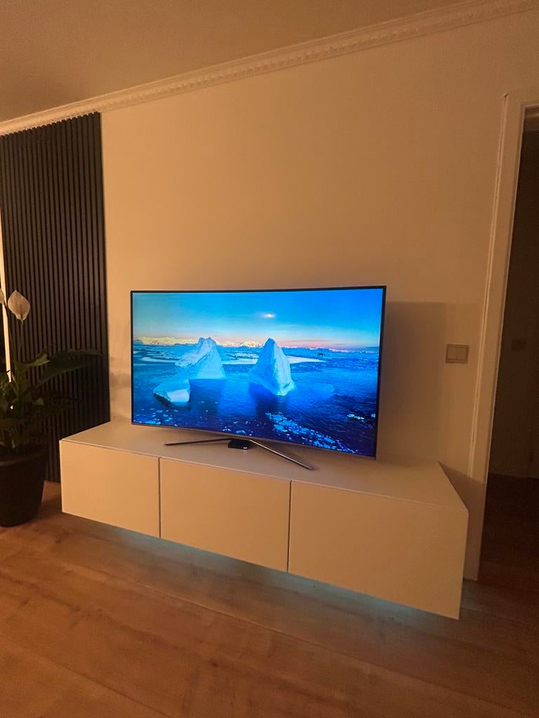 SAMSUNG TV 4K UHD incurvée, Comme neuf, Enlèvement, Samsung, 4k (UHD)