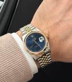 ROLEX DATEJUST 36mm - ORIGINEEL - FULL SET, Montre-bracelet, Rolex, Comme neuf, Or