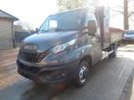 Iveco Daily 35C18 3.0 - 3 kant Kipper - 2020 - €6d, Auto's, Bestelwagens en Lichte vracht, Automaat, Start-stop-systeem, 4 cilinders