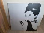 canvasdoek Audrey Hepburn, Ophalen, Zo goed als nieuw