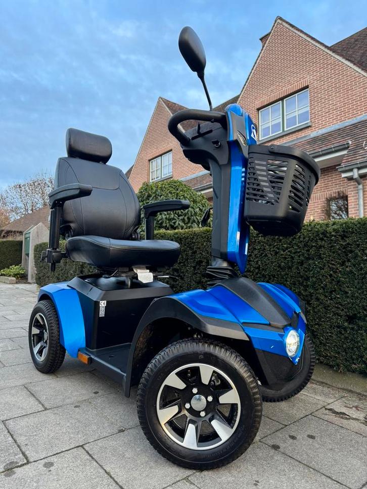 Voiturette électrique  Vermeiren Mercurius Scootmobiel PMR, Divers, Chaises roulantes, Comme neuf, Fauteuil roulant électrique
