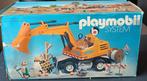 Playmobil 3472 Graafmachine met doos - 1982, Ophalen of Verzenden, Gebruikt, Complete set