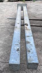gegalvaniseerde palen 535cm lang met voet, Enlèvement, Comme neuf, 250 cm ou plus, Poteaux