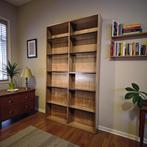 Vintage ondiepe rek / boekenkast / etagere, Antiek en Kunst, Ophalen of Verzenden