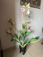 Grande orchidée en bois, Binnen, Gebruikt