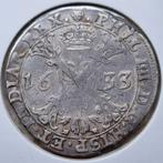Halve Patagon 1633 (Brussel) Philips IIII, Zilver, Ophalen of Verzenden, Losse munt, Zilver