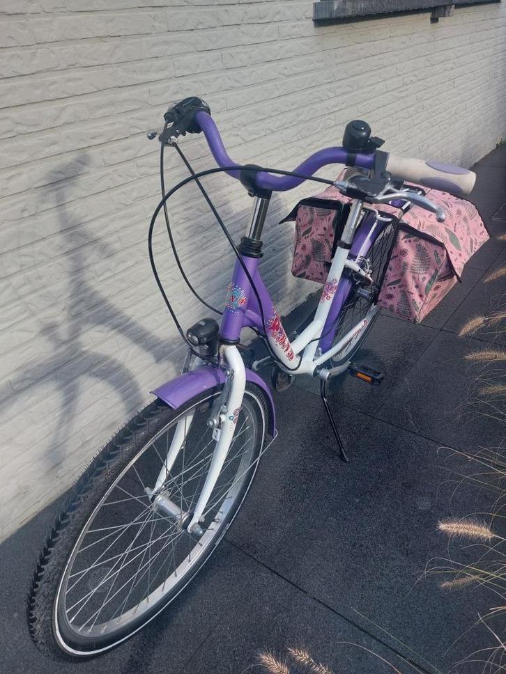 BNB meisjesfiets 24 inch, Fietsen en Brommers, Fietsen | Meisjes, Gebruikt, 24 inch, Versnellingen, Ophalen