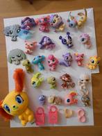 Lot 26 Petshop Hasbro ou Lps figurines peluche accessoires, Enlèvement, Utilisé
