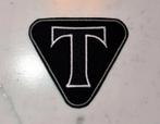 Biker patch Triumph moto - 90 x 80 mm, Hobby en Vrije tijd, Ophalen of Verzenden, Nieuw