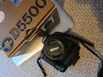 Nikon d5500 + extra lens, Audio, Tv en Foto, Fotocamera's Digitaal, Ophalen of Verzenden, Zo goed als nieuw, Nikon