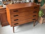 Vintage Scandinavische dressoir uit de jaren 60, Huis en Inrichting, Ophalen, Teakhout