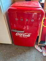 Rode smeg koelkast te koop. Gebruikt!, Ophalen, Gebruikt