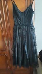 Guipure jurk nieuw , gekocht in Italie, xs-m, zwart, Kleding | Dames, Jurken, Zwart, Nieuw, Ophalen of Verzenden, Knielengte