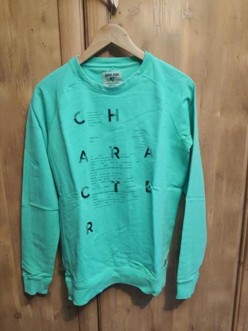 Lichtgroene sweater Garcia Jeans, Kinderen en Baby's, Kinderkleding | Maat 176, Zo goed als nieuw, Jongen, Ophalen of Verzenden