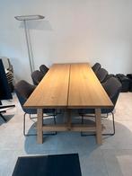 Groete houten tafel met 6 stoelen, Ophalen, Zo goed als nieuw