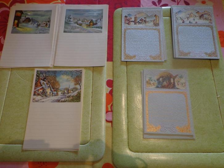 19 oude onbeschreven nieuwjaarsbrieven, Verzamelen, Retro, Overige typen, Ophalen of Verzenden