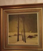 schilderij 'Winterlandschap' van Constant Permeke. Het werk, Enlèvement