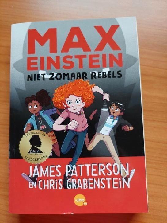 Max Einstein - niet zomaar rebels - James Patterson, Chris, Boeken, Humor, Zo goed als nieuw, Ophalen of Verzenden