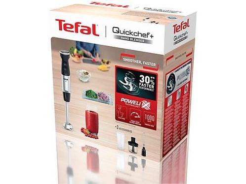 Tefal HB6738 staafmixerset Quickchef+ rvs/zwart 1.000W, Elektronische apparatuur, Keukenmixers