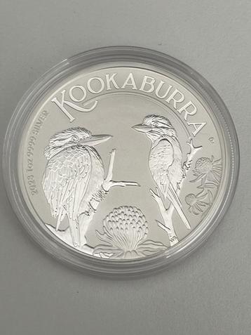Zilveren munt 1oz Kookaburra 2023, Enlèvement ou Envoi, Monnaie en vrac, Argent