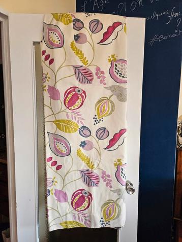 2 Rideaux neufs doublés de 1m x 160 cm, Enlèvement