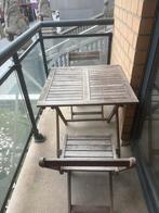 Tuintafeltje met 2 stoelen, Tuin en Terras, Ophalen, Gebruikt