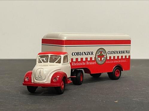 Brekina (als Herpa) Magirus neus COBLENZER Klosterbräu 1/87, Hobby en Vrije tijd, Modelauto's | 1:87, Zo goed als nieuw, Bus of Vrachtwagen