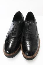 zwarte platteau veterschoenen SPROX  40-41, Kleding | Dames, Schoenen, Schoenen met lage hakken, Zwart, Ophalen of Verzenden, Zo goed als nieuw