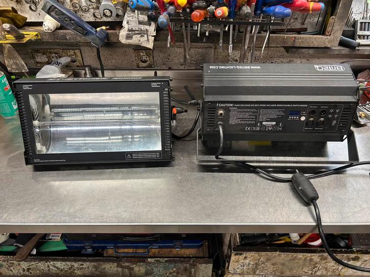 4x stoboscoop (strobes), Musique & Instruments, Lumières & Lasers, Comme neuf, Enlèvement