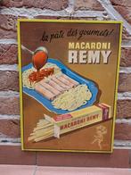 Panneau publicitaire Macaroni Remy Wijgmaal Cappiello 1957, Enlèvement ou Envoi, Utilisé, Panneau publicitaire