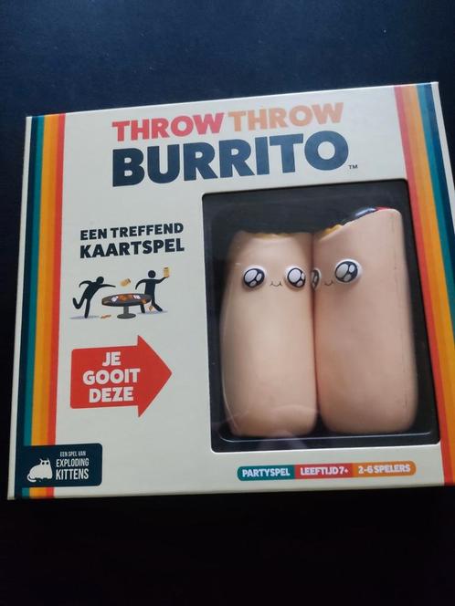 Throw Throw Burrito, Hobby en Vrije tijd, Gezelschapsspellen | Overige, Zo goed als nieuw, Ophalen of Verzenden