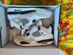 Jordan 4 Military Black EUR 43, Kleding | Heren, Schoenen, Wit, Air Jordan, Ophalen of Verzenden, Zo goed als nieuw
