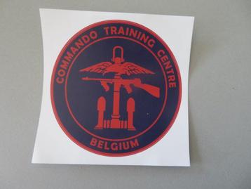 Autocollant Centre d'entraînement Commando en Belgique, Envoi, Comme neuf, Autres types