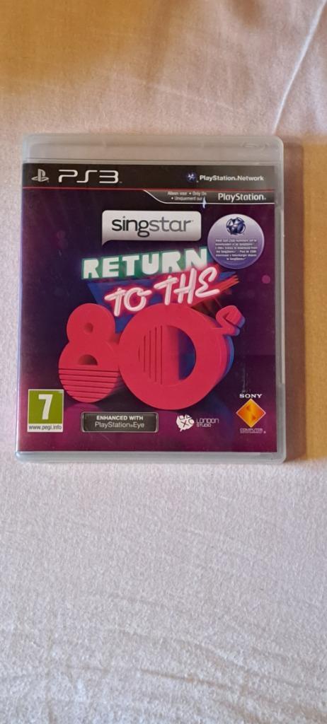 Singstar return to the 80's, Games en Spelcomputers, Games | Sony PlayStation 3, Ophalen of Verzenden