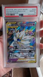 Solgaleo & Lunala GX 020 Dream League PSA 10, Hobby en Vrije tijd, Verzamelkaartspellen | Pokémon, Ophalen of Verzenden, Zo goed als nieuw