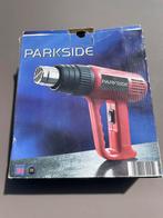 Heteluchtpistool + lijmpatronen Parkside, Doe-het-zelf en Bouw, Gereedschap | Handgereedschap, Ophalen of Verzenden, Gebruikt