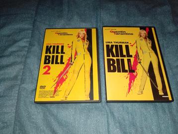 Te koop op dvd de complete Kill Bill Quentin Tarantino  beschikbaar voor biedingen