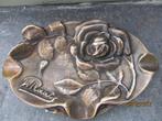 art nouveau bronze  asbak gete W Raats, Antiek en Kunst, Brons, Ophalen