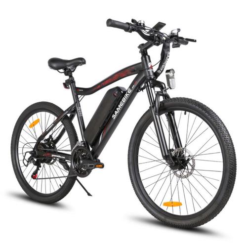 SAMEBIKE SY26-II 500W 35km/h 36V 13Ah zwarte elektrische fie, Sport en Fitness, Overige Sport en Fitness, Nieuw, Verzenden