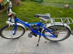 Jongensfiets minerva 20 inch blauw, Fietsen en Brommers, Ophalen, 20 inch