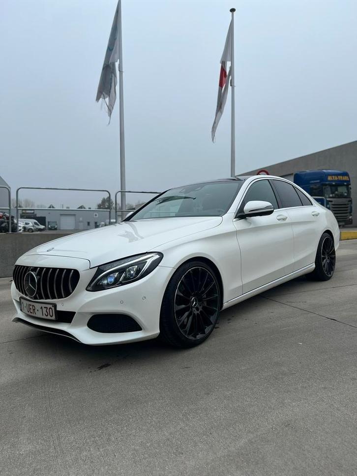 Mercedes C350e 2015 Full option 128.000 km!, Auto's, Mercedes-Benz, Bedrijf, Te koop, C-Klasse, Hybride Elektrisch/Benzine, Euro 6