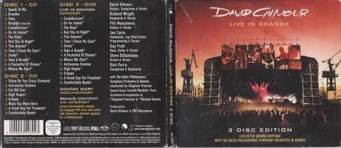 David Gilmour-Live In Gdansk (digi-pack 2 CD + DVD), CD & DVD, CD | Rock, Utilisé, Progressif, Enlèvement ou Envoi
